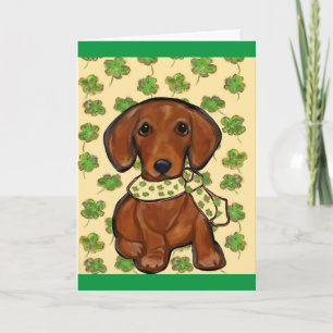Carte St.Patty Doxie