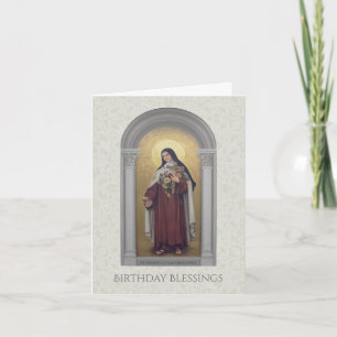 Carte St. Therese of the Child Jesus Birthday