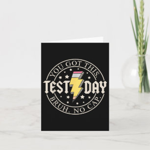 Carte Staar State Test Day Motivation Vous Avez Ce Br