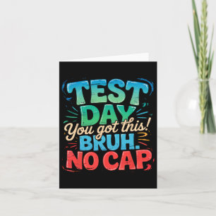 Carte Staar State Test Day Motivation Vous Êtes Crushin