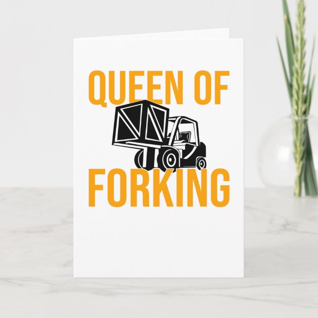 Carte Stacker Driver Forklift Driver Stacker Dit : (Devant)