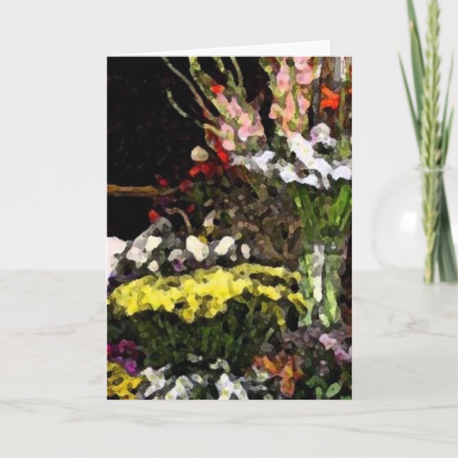 Carte Stand à fleurs 01 (Devant)