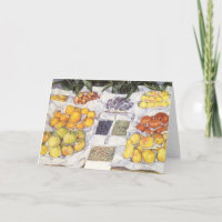 Stand de fruits de Gustave Caillebotte, Art Vintag