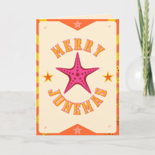 Carte Starfish Merry Junemas