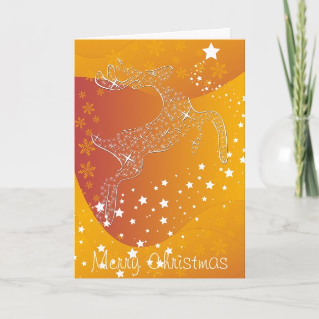 Carte Starry Reindeer (Devant)