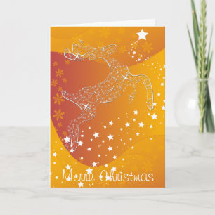 Carte Starry Reindeer