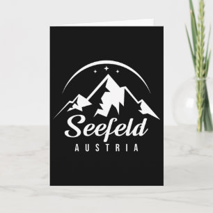 Carte Station de ski de Seefeld Autriche Ski Snowboard S