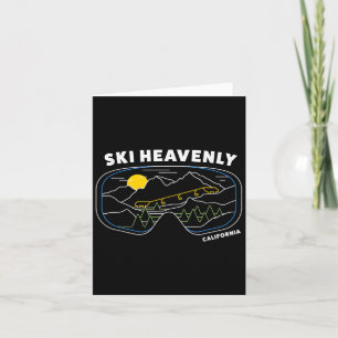 Carte Station de ski Retro Heaveny - Us Ski Resort Ski