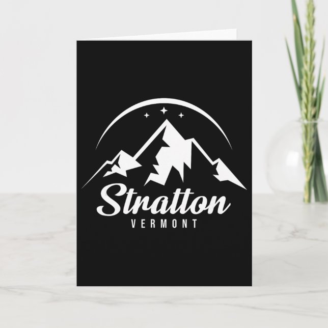 Carte Station de ski Stratton Vermont Ski Snowboard (Devant)
