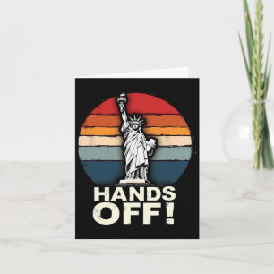 Carte Statue De La Liberté 4 juillet Patriotique Résiste