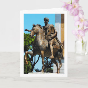 Carte Statue de Marc Aurèle, colline du Capitole, Rome