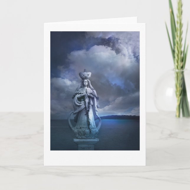 Carte Statue de père Noël Marian Kamalen (Devant)