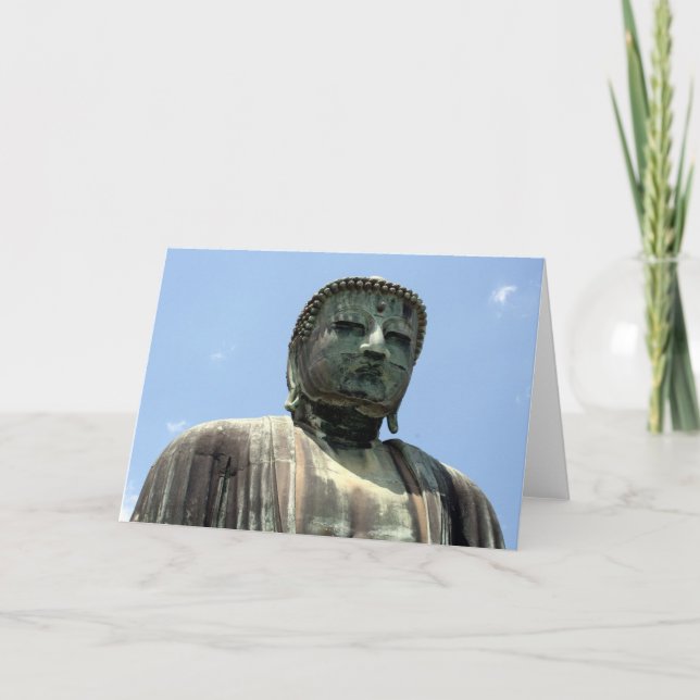 Carte statue du bouddha kamakura (Devant)