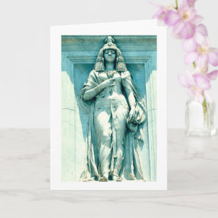 Carte Statue égyptien sur le Musée du Caire