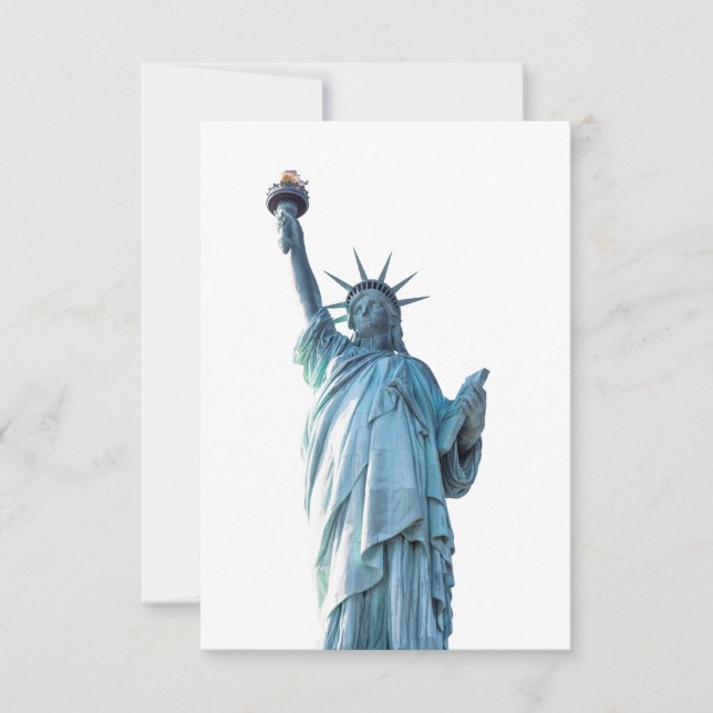 Carte Statue of liberty  (Devant)