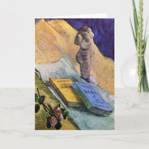 Carte Statuette en plâtre Rose et romans Vincent van Gog