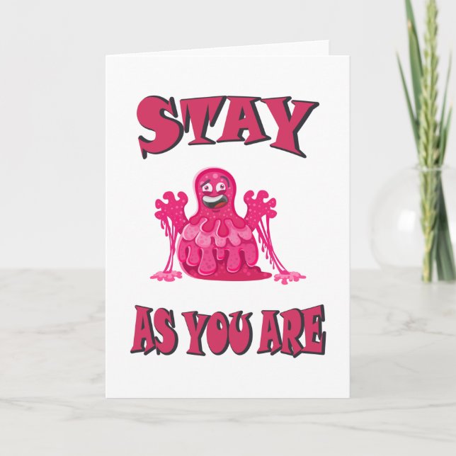 Carte Stay as (Devant)