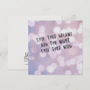 Carte STAY SANE 5.25 x 5.25
