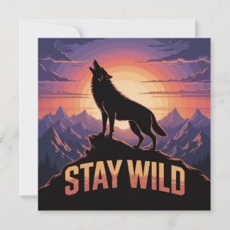 Carte Stay Wild