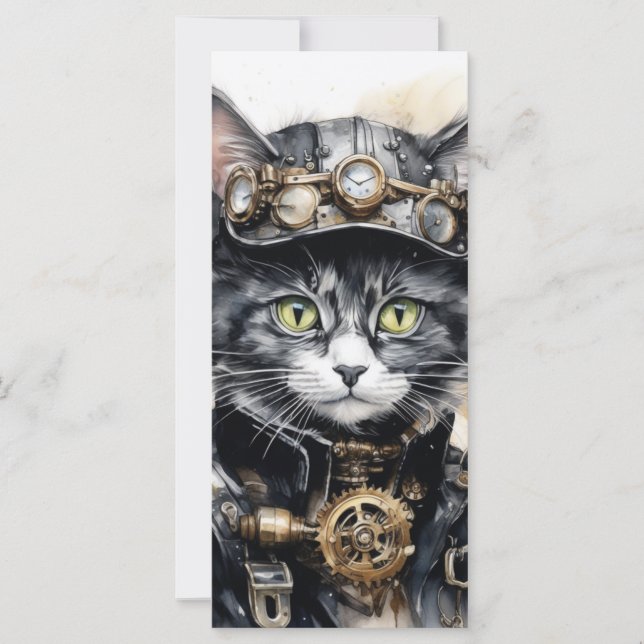 Carte Steam Punk Kitten (Devant)