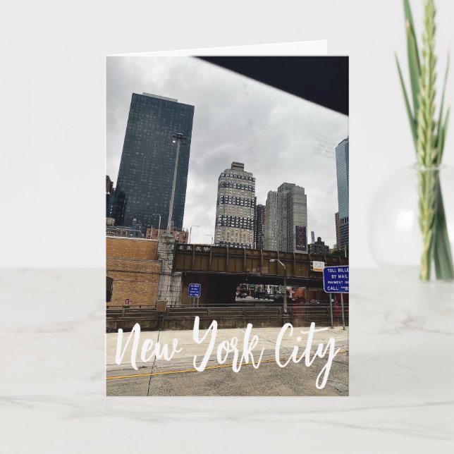 Carte Steel & Sky NYC (Devant)