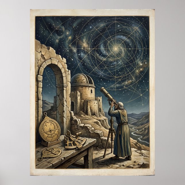 Carte Stellaire de la Quête Affiche de l'Astrologi (Devant)
