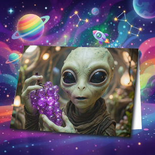 Carte Stellar Alien Vous manquer par grappes