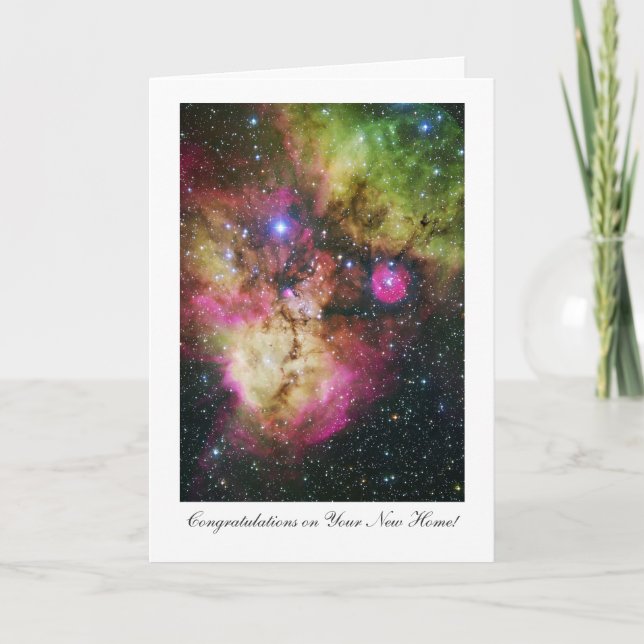 Carte Stellar Nursery - Félicitations pour votre nouvell (Devant)