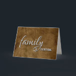 Carte Step Brother Anniversaire Cuir Brown<br><div class="desc">arrière - plan en cuir Brown pour l'anniversaire du beau-frère. Le texte intérieur peut être modifié pour tout membre de la famille.</div>