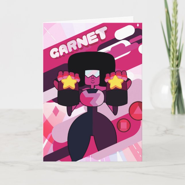 Carte Steven Universe | Graphique de caractères Garnet (Devant)