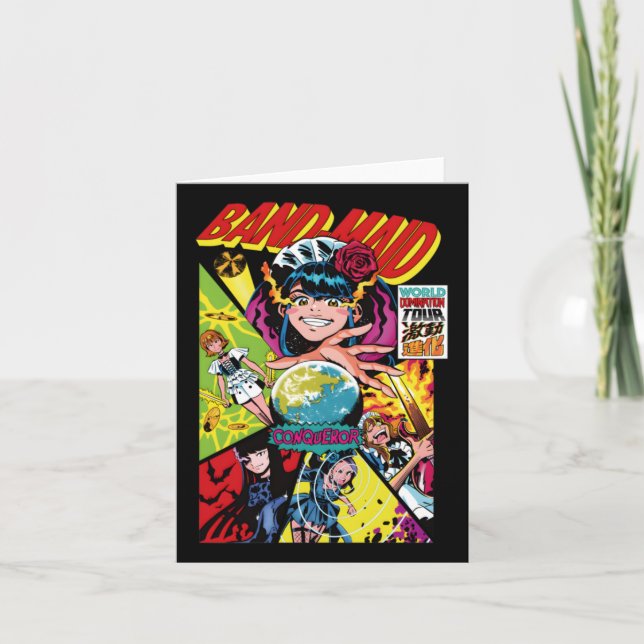 Carte Sticker Bm World Domination Tour (Devant)