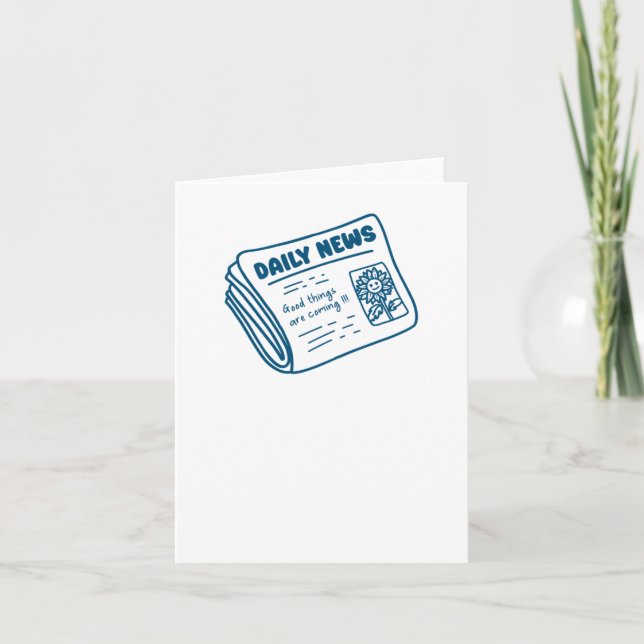 Carte Sticker d'affirmation positive (Devant)