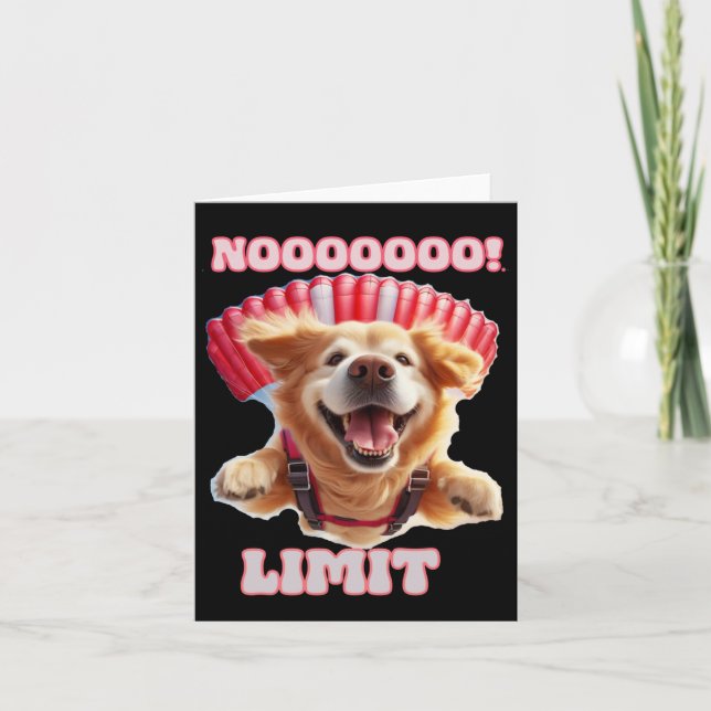 Carte Sticker Drôle Et Cool Motivationnel Chien (Devant)