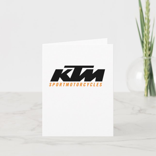 Carte Sticker du logo Ktm2 (Devant)