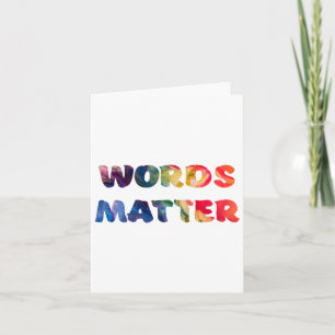 Carte Sticker Motivational Words