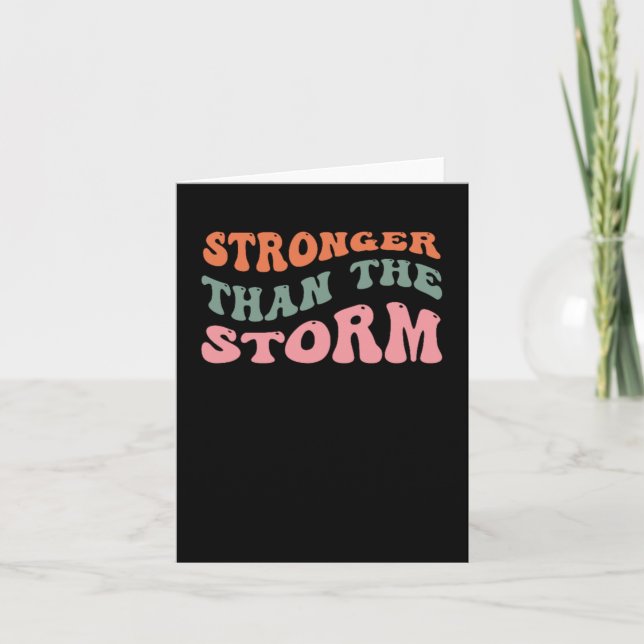 Carte Sticker plus puissant que Storm (Devant)