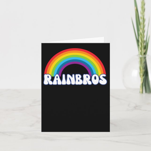 Carte Sticker Pride Rainbros (Devant)