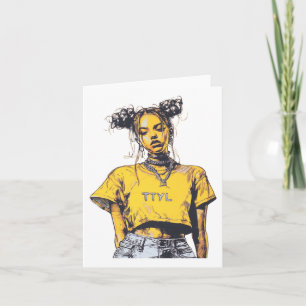 Carte Sticker Ttyl Vibes
