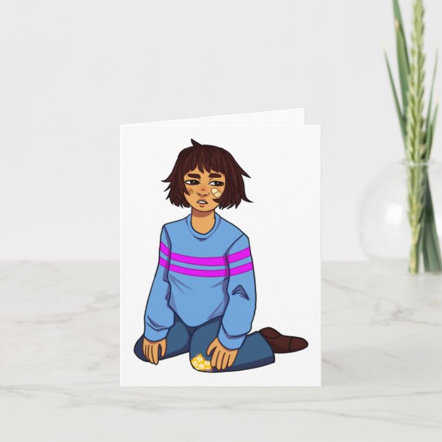 Carte Sticker W Frisk (Devant)