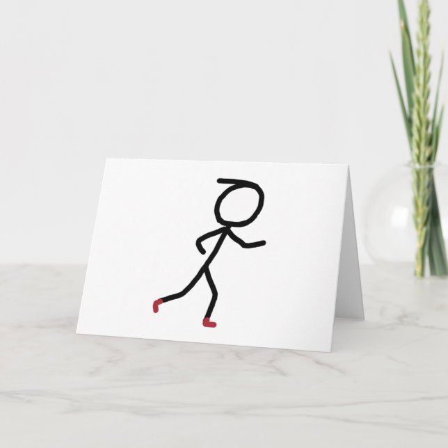 Carte Stickman (Devant)