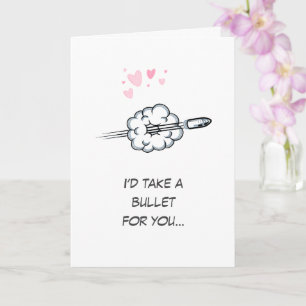 Carte Stickman Humour original Jour des Valentines