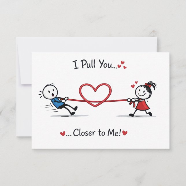 Carte Stickman Tug of Love (Devant)