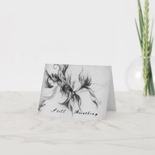 Carte Still Breathing note card w/ envelope