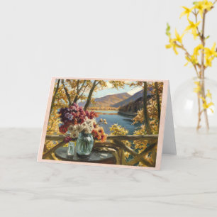 Carte Still Life on a Terrace, Constantin Westchiloff