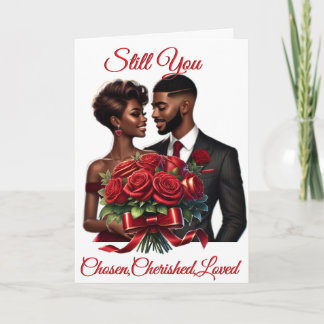 Carte Still You Chosen, Cherished, Folded Greeting Card