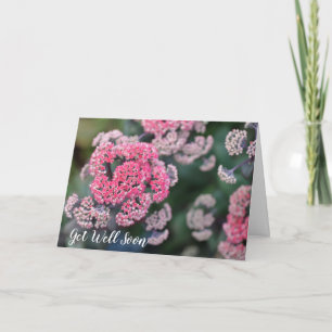 Carte Stonecup Papillon rose et blanc s'améliore bientôt