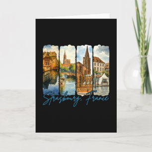 Carte Strasbourg France Voyage Voyage Coup de pinceau So