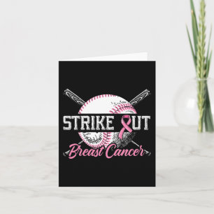 Carte Striout Cancer du Sein Baseball Cancer du Sein Aw