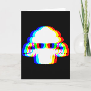 Carte Stud Muffin Funny Muffin Vaporwave Edm Cyber Glitc
