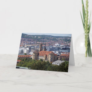 Carte Stuttgart Stadtansicht - Altes Schloss Postkarte